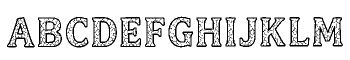 Todd Regular Font UPPERCASE