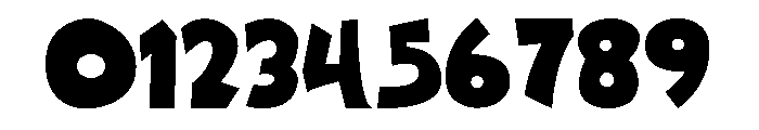 Todler Kids Font OTHER CHARS