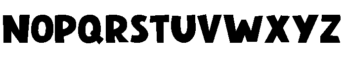 Todler Kids Font UPPERCASE