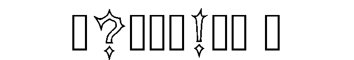 Todus Regular Font OTHER CHARS