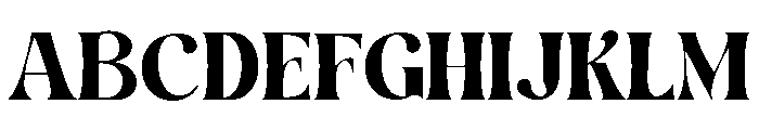 Togana Font UPPERCASE