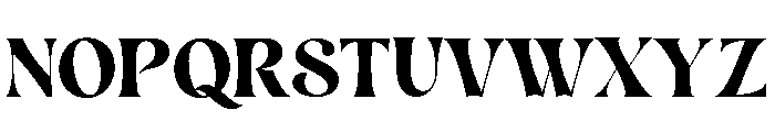 Togana Font UPPERCASE