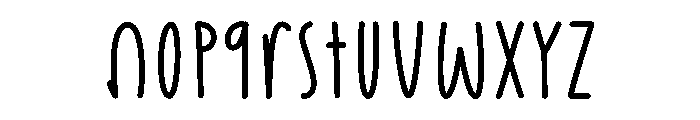 Together 4ever Font LOWERCASE