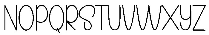 Together Christmas Font UPPERCASE