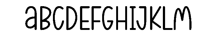 Together Creative Font UPPERCASE