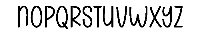 Together Creative Font UPPERCASE