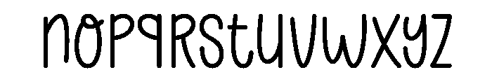 Together Creative Font LOWERCASE