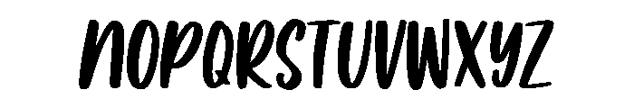 Together Paradise A Font LOWERCASE