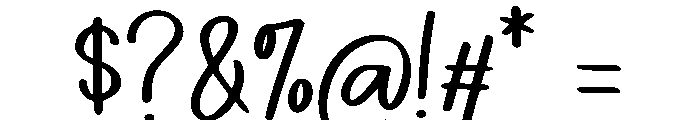 Together Paradise B Font OTHER CHARS