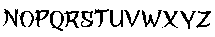 Tokoyo Font UPPERCASE