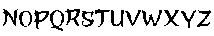 Tokoyo Font LOWERCASE