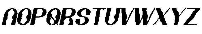 Tolah Italic Font LOWERCASE