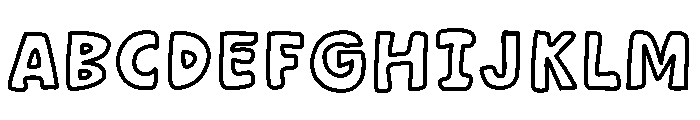 Tomato ketchup Font UPPERCASE