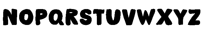 Tomato ketchup Font LOWERCASE