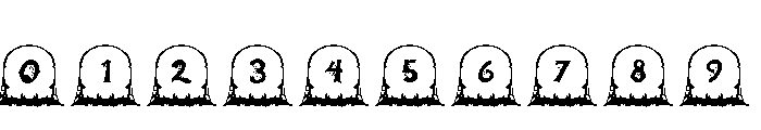 Tomb Head Monogram Font OTHER CHARS