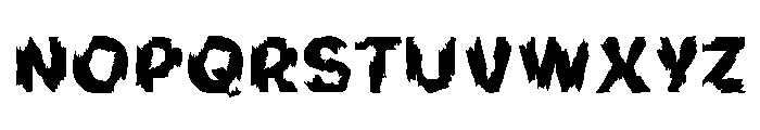 Tombscar Font UPPERCASE