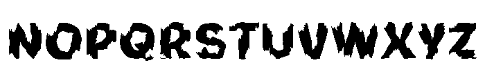 Tombscar Font LOWERCASE