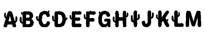 Tombstone Regular Font UPPERCASE