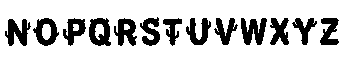 Tombstone Regular Font LOWERCASE