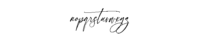 Tomithayen Font LOWERCASE