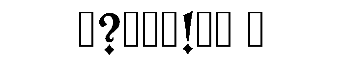 Tommie Regular Font OTHER CHARS