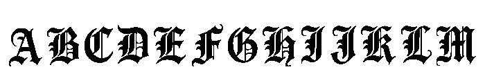 Tommie Regular Font UPPERCASE