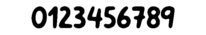 Tomupi Bold Font OTHER CHARS