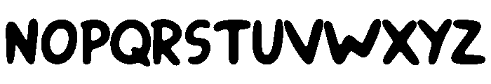 Tomupi Bold Font UPPERCASE