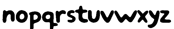 Tomupi Bold Font LOWERCASE
