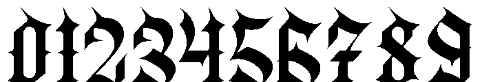 Tonduk Font OTHER CHARS