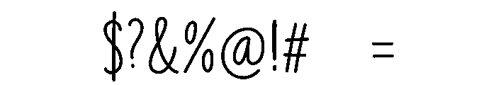 Tongmon Font OTHER CHARS