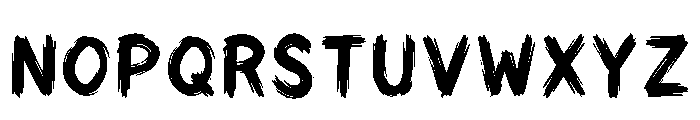 Tongue Regular Font LOWERCASE