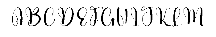 Tonight1 Font UPPERCASE