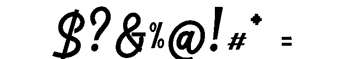 Tontecera Font OTHER CHARS