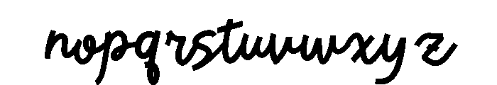Tontecera Font LOWERCASE