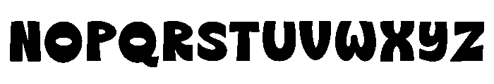 Toon Pop Font UPPERCASE