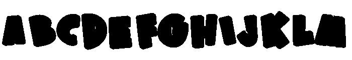 Toon Spring CF Font UPPERCASE