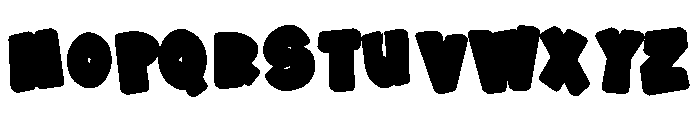Toon Spring CF Font UPPERCASE