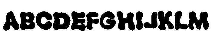 Toony Buddy Font UPPERCASE