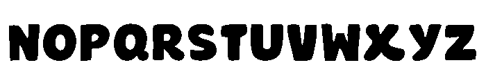Toony Pop Regular Font UPPERCASE
