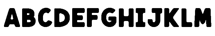 Toonyo Regular Font UPPERCASE