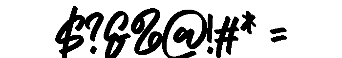Topeng Font OTHER CHARS