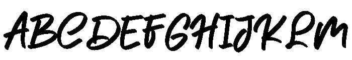 Topeng Font UPPERCASE