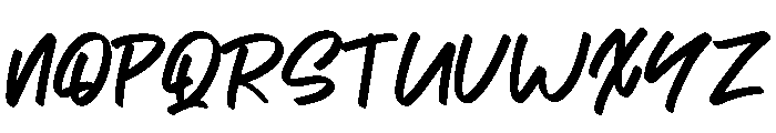 Topeng Font UPPERCASE
