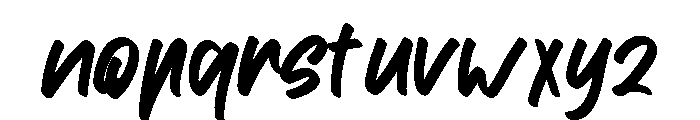 Topeng Font LOWERCASE