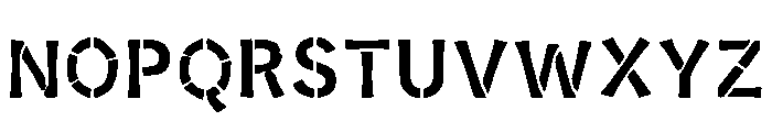 Topmast Font UPPERCASE