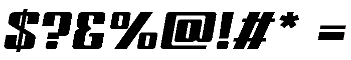 Toraku Font OTHER CHARS