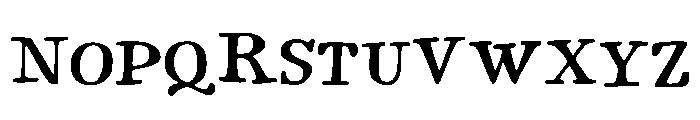 Torenia Font LOWERCASE