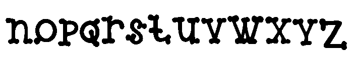 Torero Font LOWERCASE