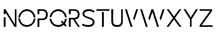 Torizon Regular Font UPPERCASE